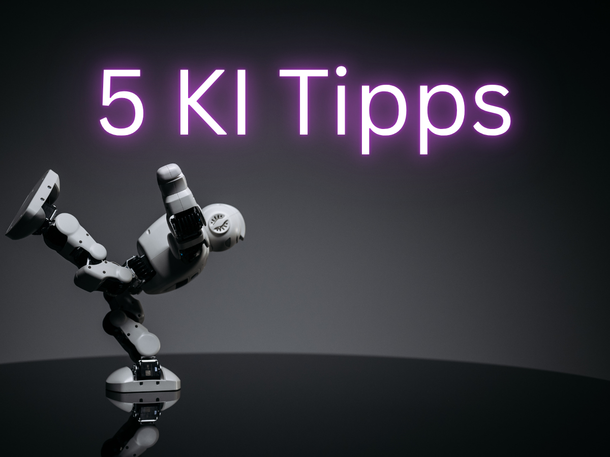 5 Tipps im Umgang mit KI